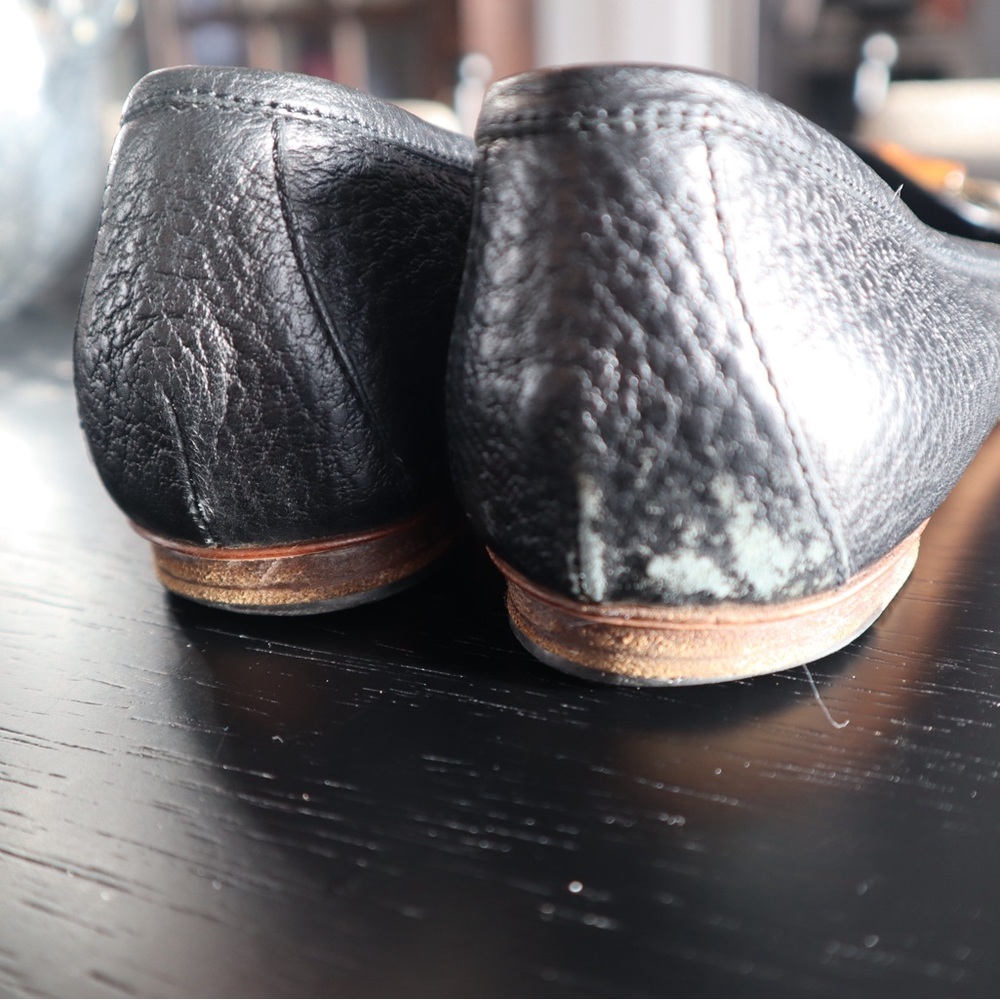 Vintage Gucci Black Leather Loafers - Picture 4 of 5